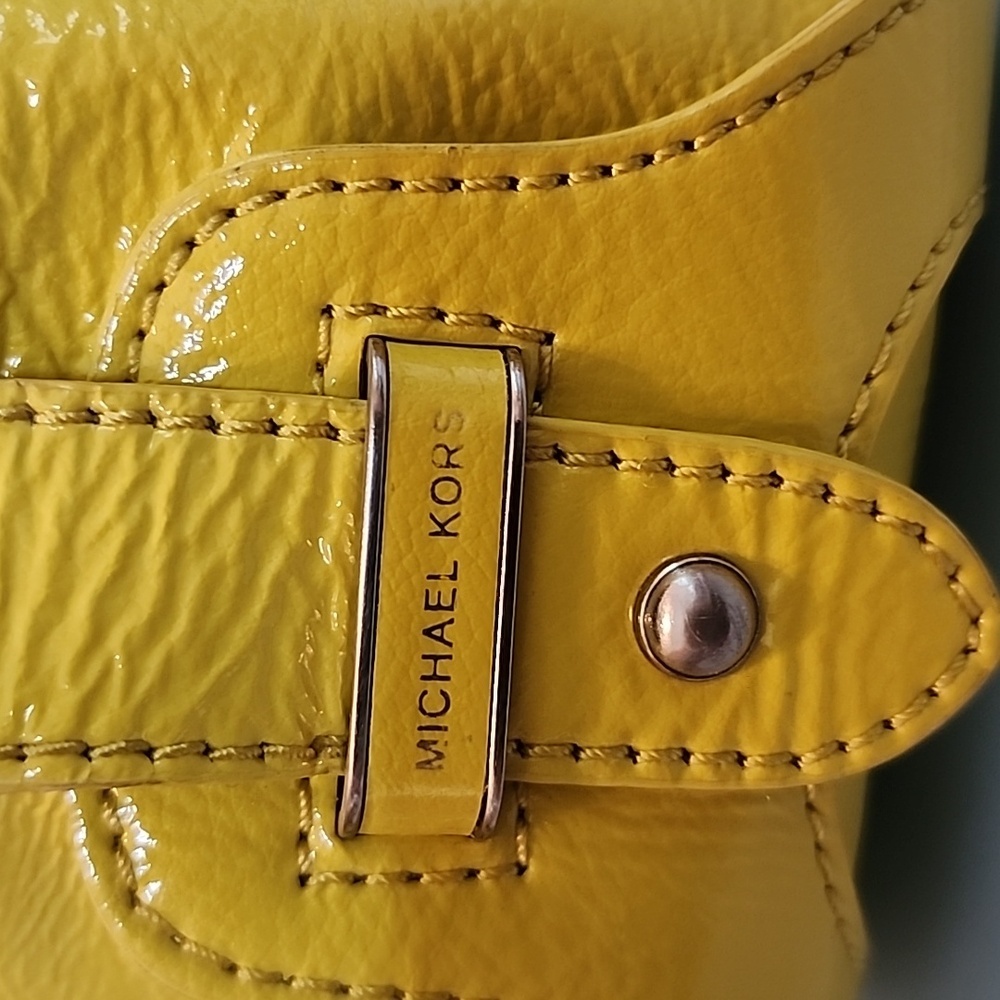 Michael Kors Satchel/handbag,‎ mustard yellow - Picture 6 of 10